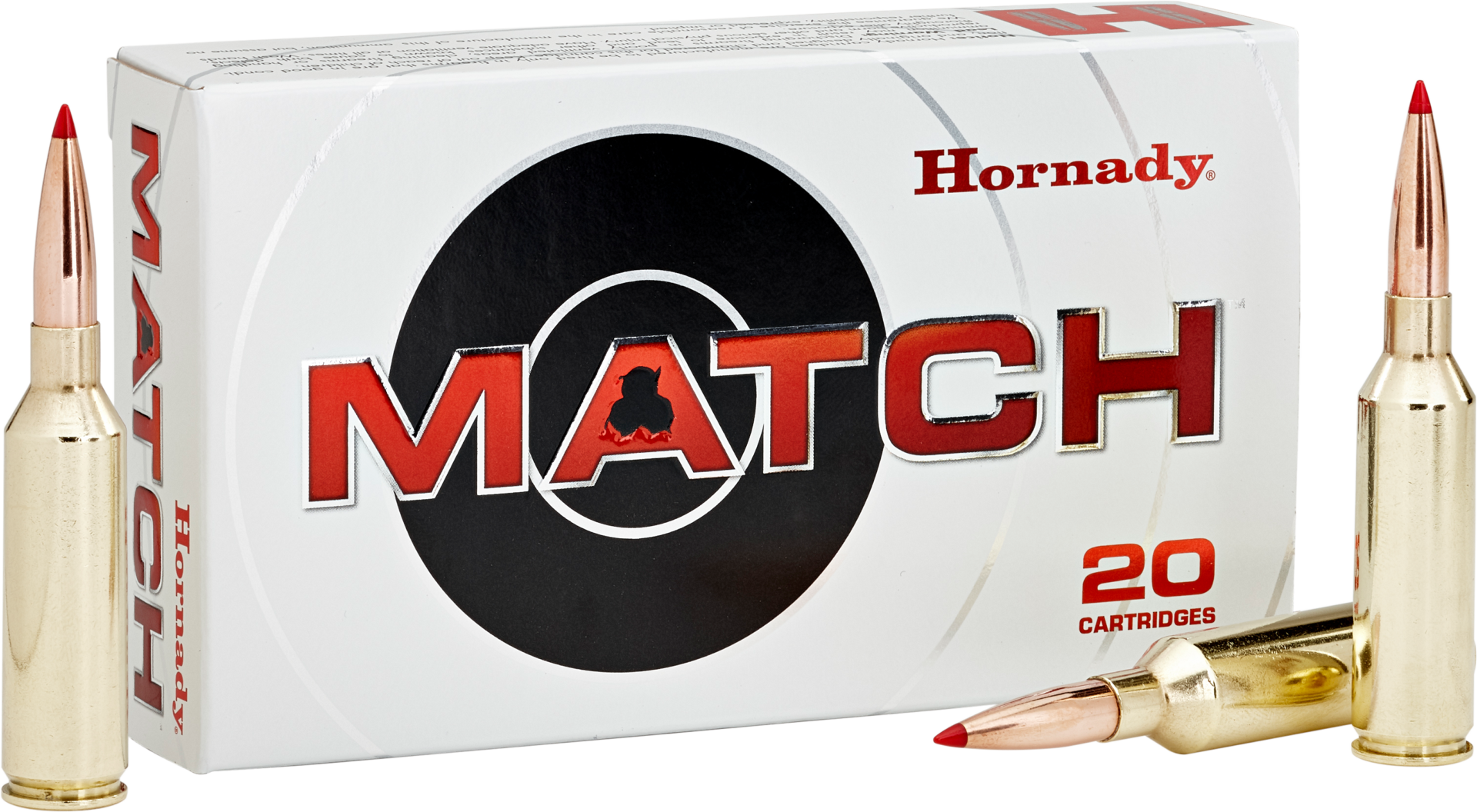 Hornady 82180 Match 300WinMag 195gr Extremely Low Drag Match 20 Per Box/10 Case