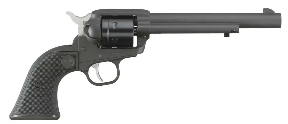 dRUGER WRANGLER REVOVLER 22LR BLACK 6.5" 6RD