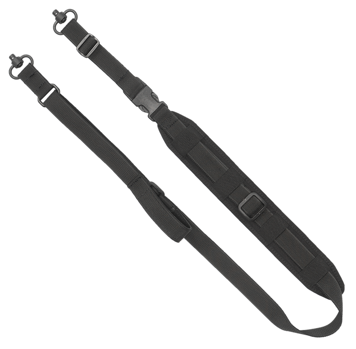GrovTec US Inc GTSL127 QS 2-Point Sentinel Black Adjustable Rifle/Shotgun