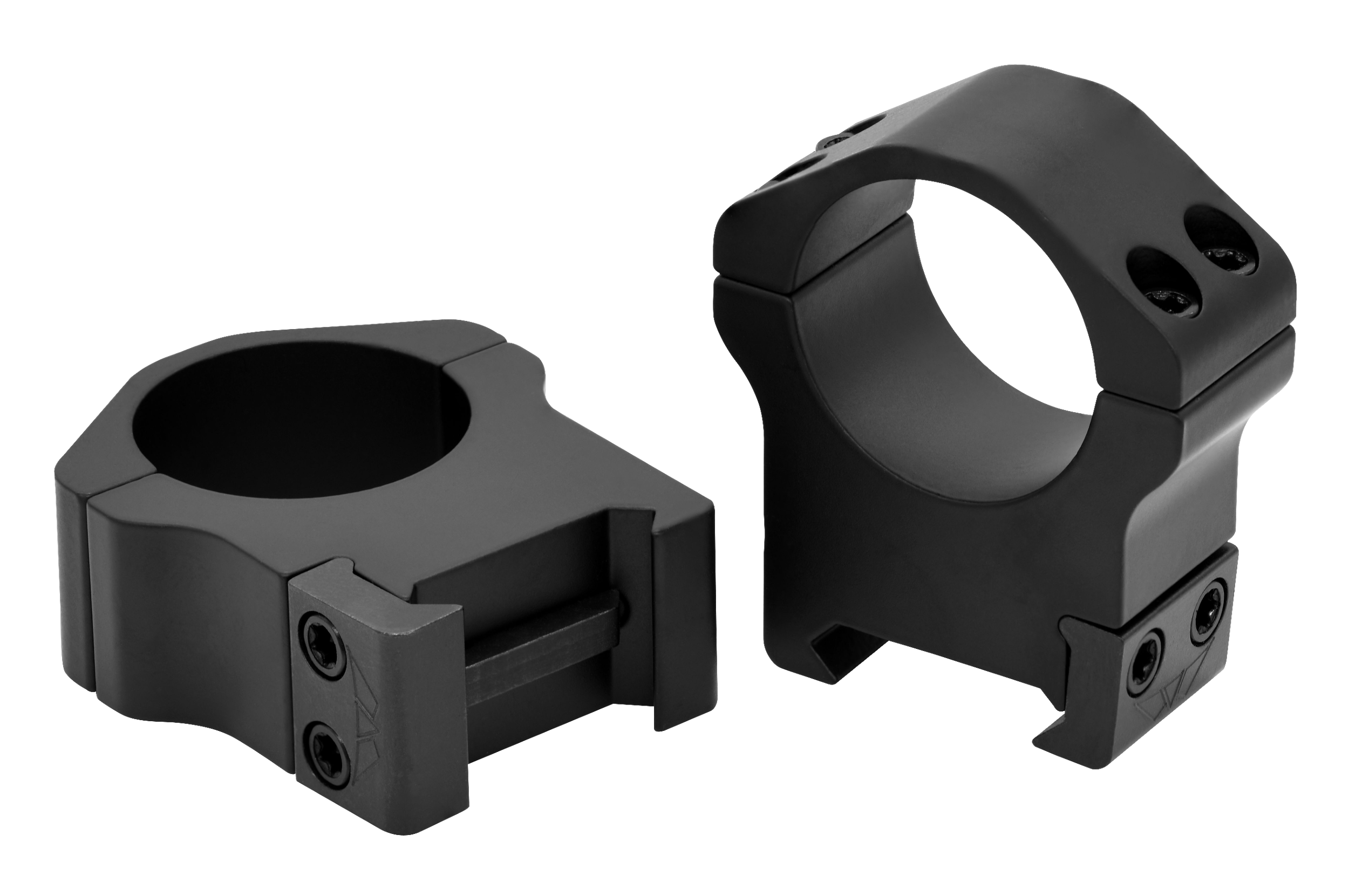 Warne 502M Horizontal Rings Maxima Matte Black 1" High 0 MOA
