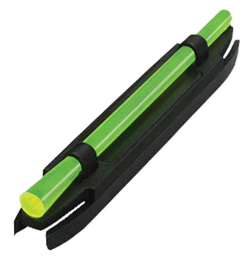 HiViz S200G S-Series Magnetic Front Sight  Black | Green Fiber Optic
