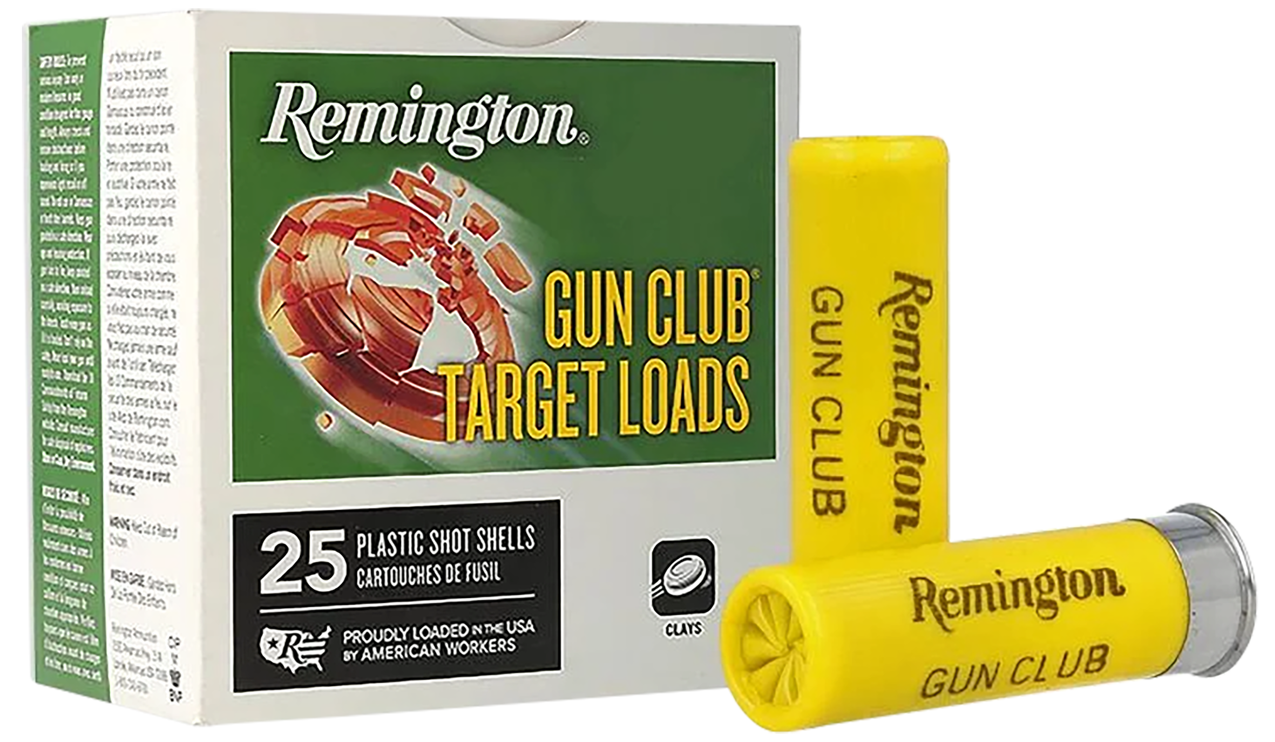 Remington Ammunition 20235 Gun Club  20Gauge 2.75" 7/8oz 8Shot 25 Per Box/10 Case