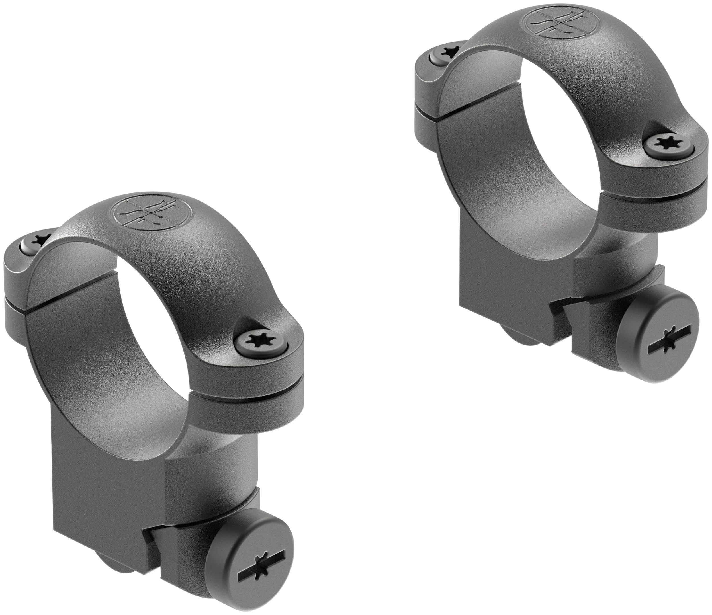 Leupold 170351 Ringmounts  Matte Black 1" Ruger M77 Medium