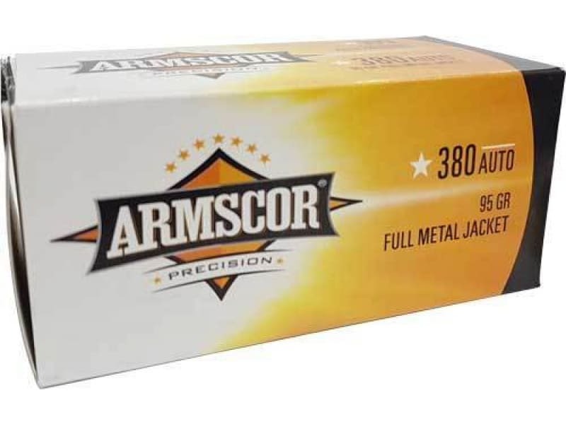 ARMSCOR 380ACP 95GR FMJ VALUE PACK