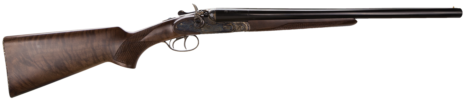 Taylors & Company 230000 Hammer Coach  12 Gauge with 20" Barrel, 3" Chamber, 2rd Capacity, Color Case Hardened Metal Finish & Walnut Stock Right Hand