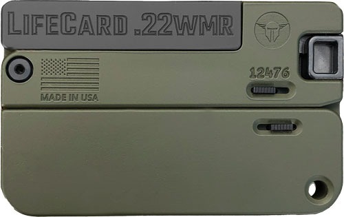 TRAILBLAZER LIFECARD 22WMR SINGLE SHOT OLIVE DRAB GREEN