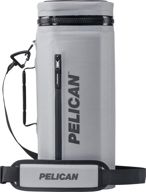 PELICAN SOFT COOLER SLING STYL COMPRESSION MOLDED GREY