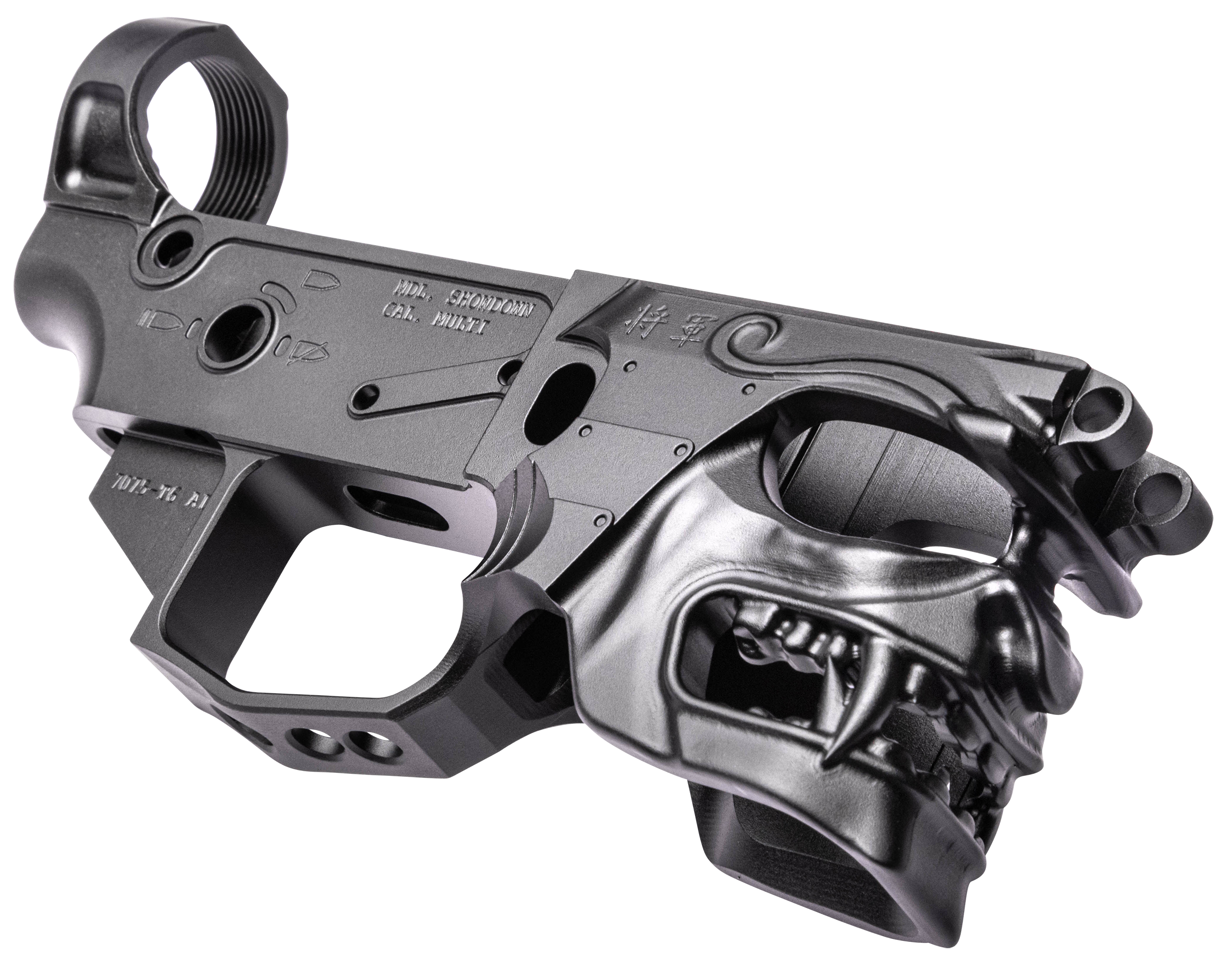 Sharps Bros SBLR11 Showdown Stripped Lower Multi-Caliber Black Anodized 7075-T6 Aluminum Compatible w/Mil-Spec AR-15 Parts