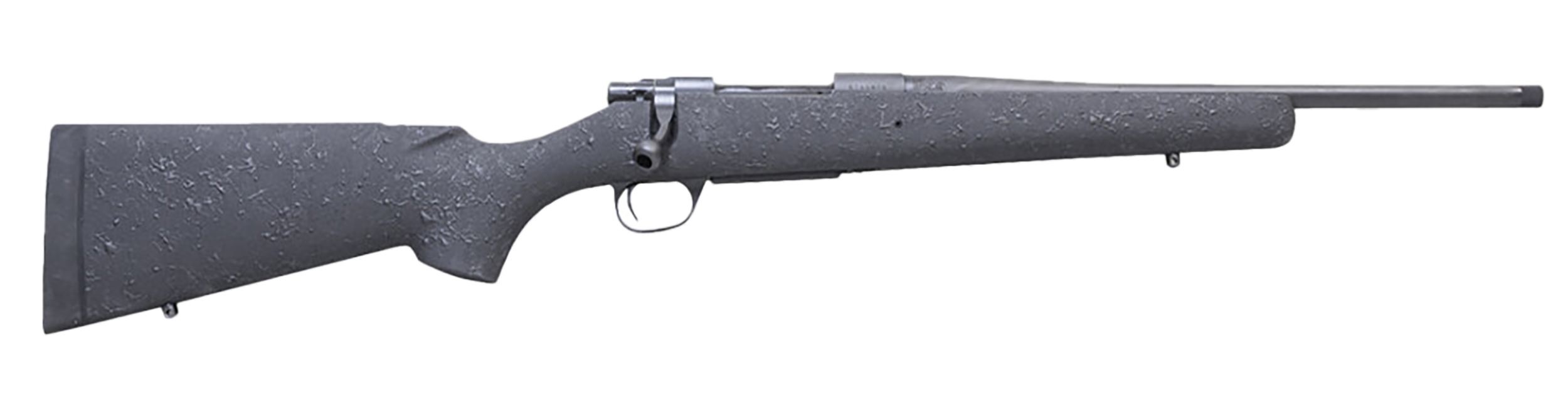 Howa HHSSL308BLK16 1500 Superlite Gen2 Full Size 308 Win 3+1 16.25" Black Threaded Barrel, Matte Blue Steel Drilled & Tapped Receiver, Black w/Black Webbing HS Precision Synthetic Stock, Right Hand