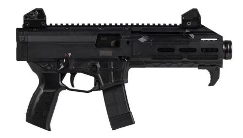 CZ SCORPION 3 PLUS 9MM 7.8"BBL 5 20RD MAGS BLACK SB BRACE