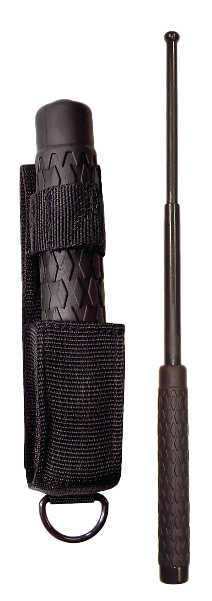 PSP NS21R Expandable 21" Steel Black Rubber Handle Includes Sheath