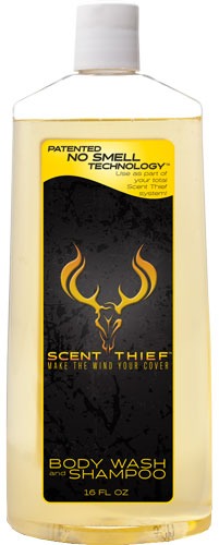 SCENT THIEF BODY WASH AND SHAMPOO 16OZ !!