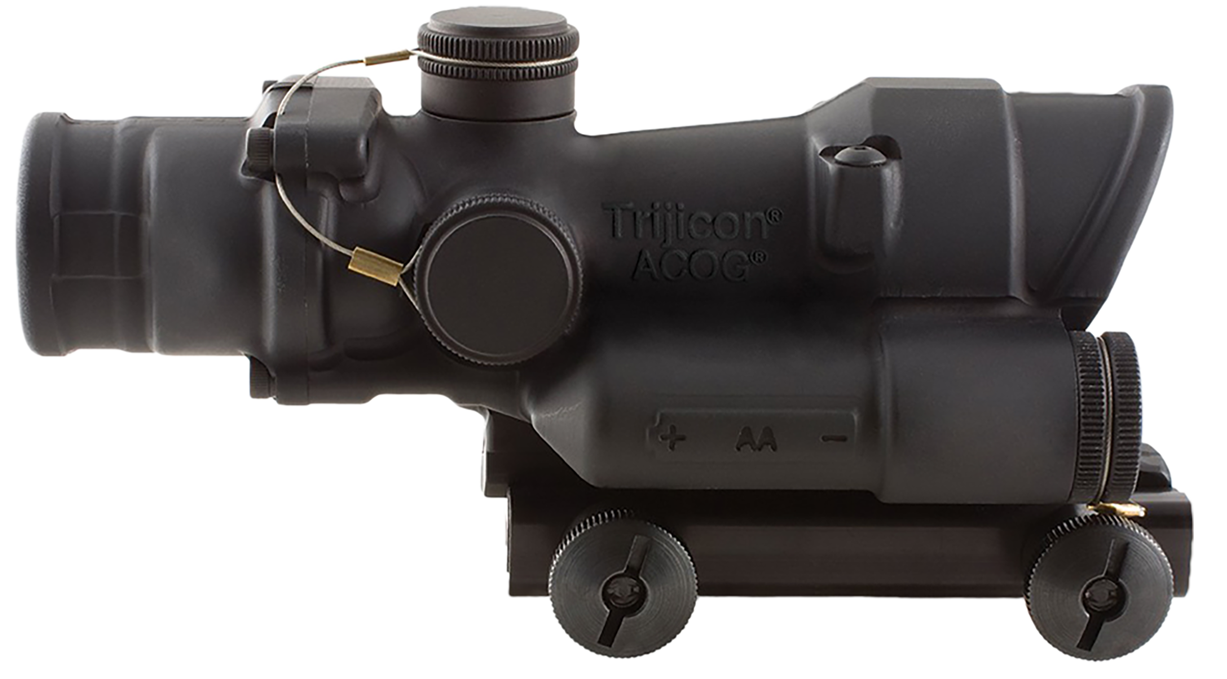 Trijicon 100390 ACOG  Matte Black 4x32mm LED Illuminated Green Crosshair .223/5.56 BDC Reticle