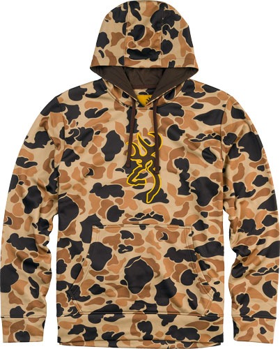 BROWNING TECH HOODIE LS VINTAGE TAN XX-LARGE!