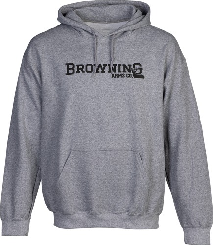 BROWNING HOODIE BACKFENCE HEATHER GRAY XXLARGE