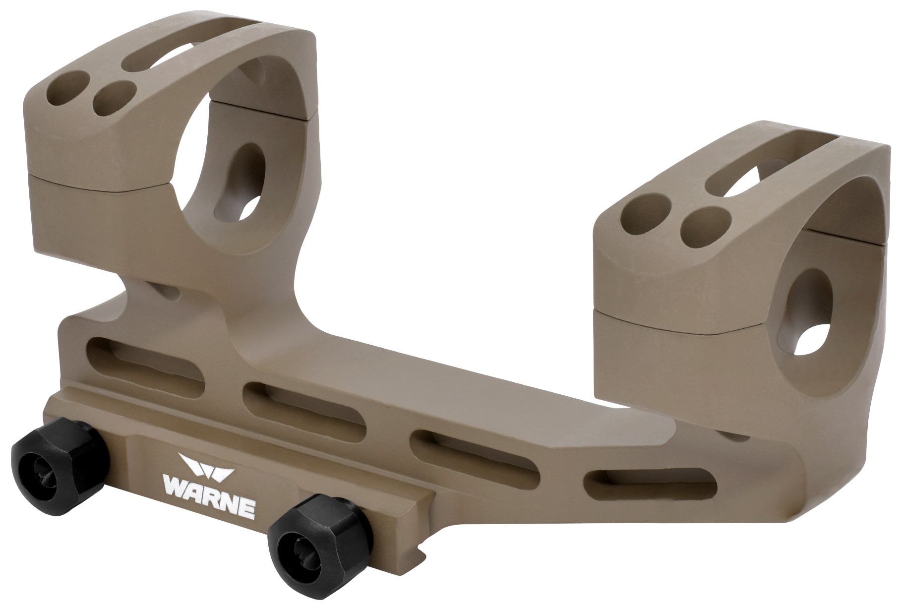 Warne SHXSKEL34DE X-SKEL Scope Mount/Ring Combo Dark Earth Cerakote 34mm