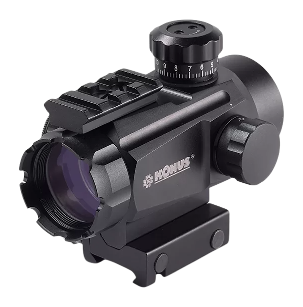 KONUS 7378 KONUSSIGHT 1X35 R&G 4 MULTI RETICLES