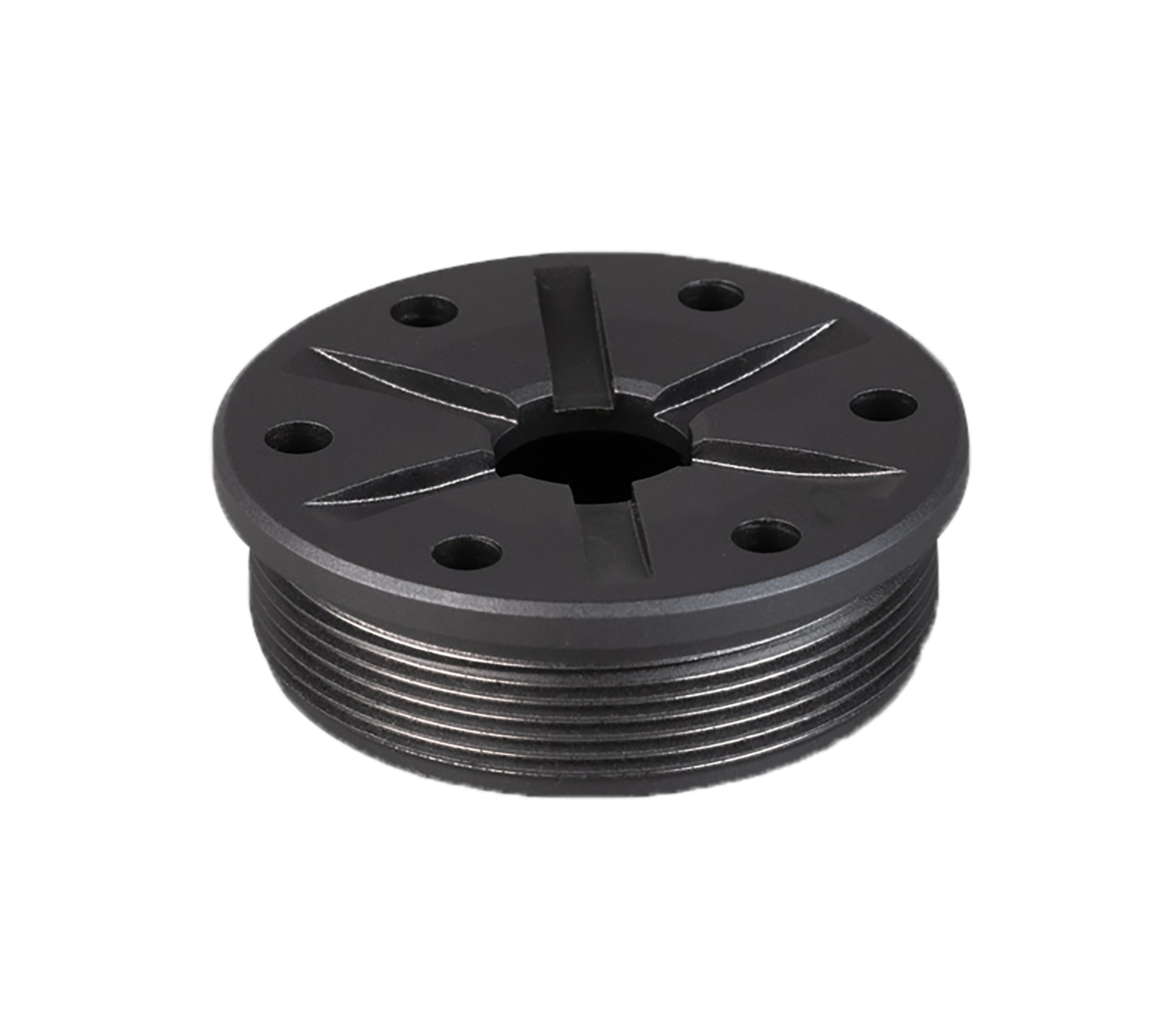 SilencerCo AC5126 Bravo Front Cap 9mm Fits Matte Black