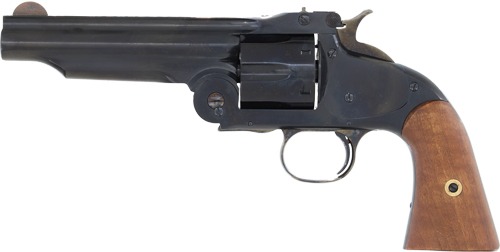 CIMARRON NO.3 AMERICAN 45LC 1ST MODEL 5" FS BLUED WALNUT
