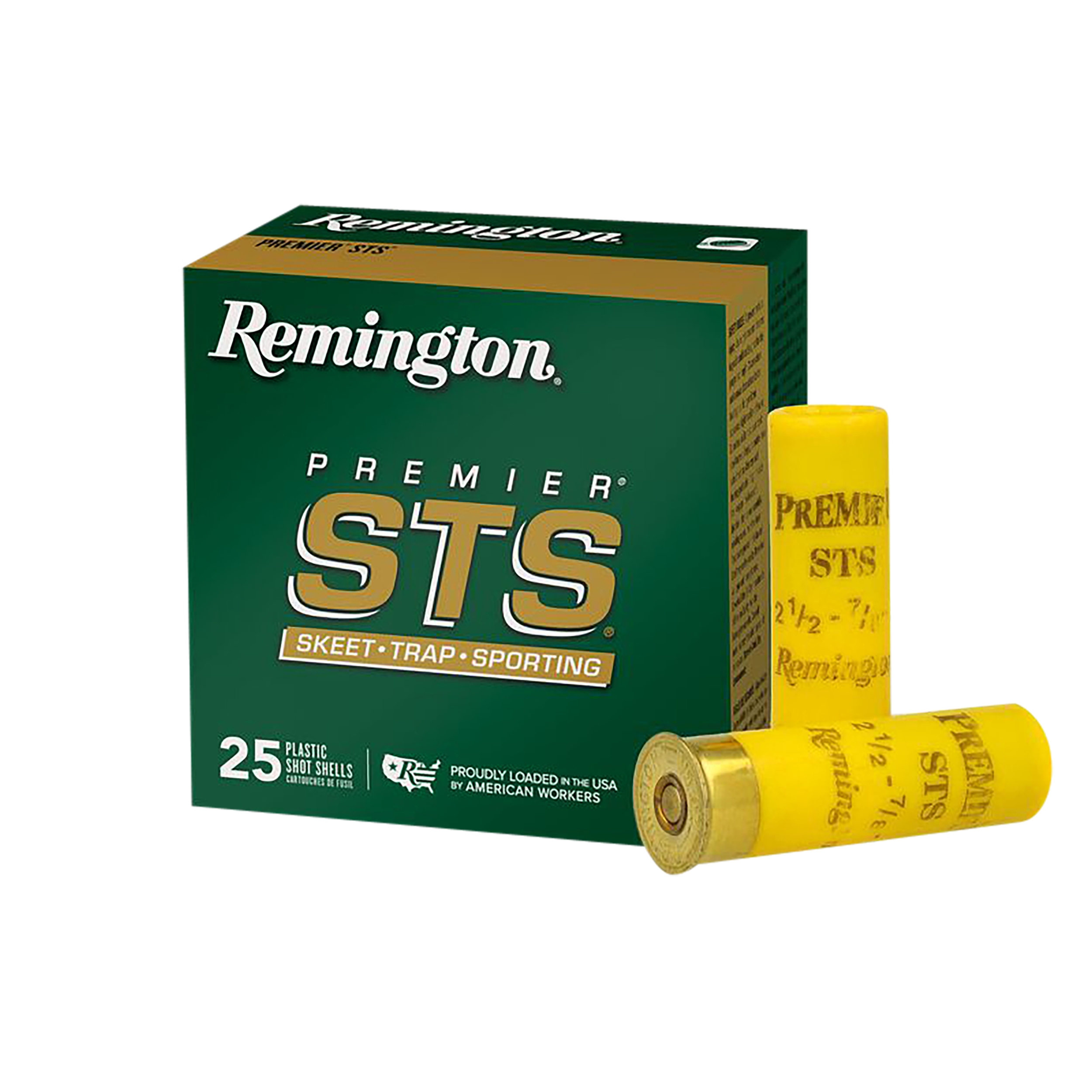 Remington Ammunition 20217 Premier STS  20 Gauge 2.75" 7/8 oz 9 Shot 25 Per Box/ 10 Cs