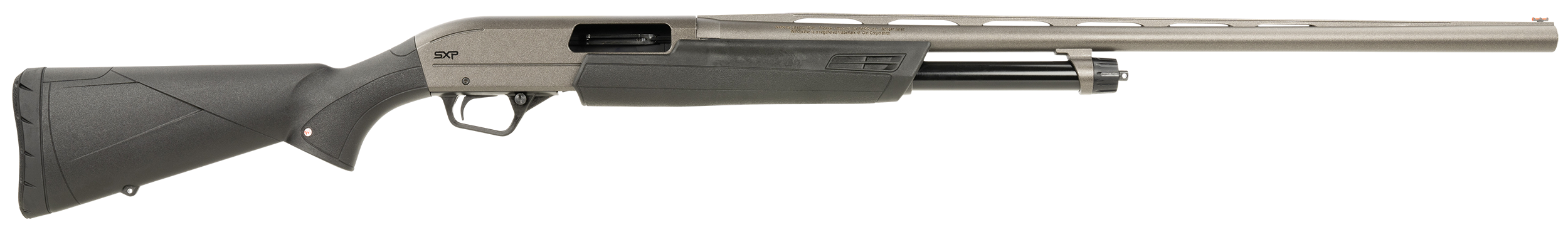 Winchester Repeating Arms 512439392 SXP Hybrid Full Size 12 Gauge Pump 3" 4+1 28" Gray Perma-Cote Barrel, Gray Perma-Cote Aluminum Receiver, Black Synthetic Stock Right Hand