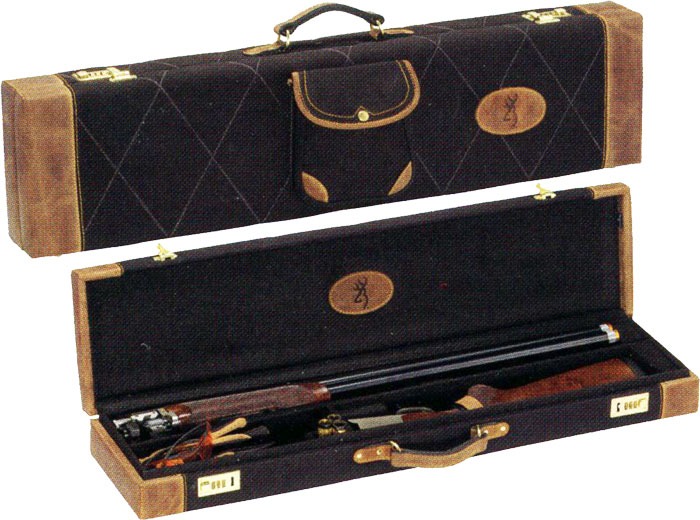 BROWNING LUGGAGE CASE O/U TO 34" BBL LONA BLACK/BROWN