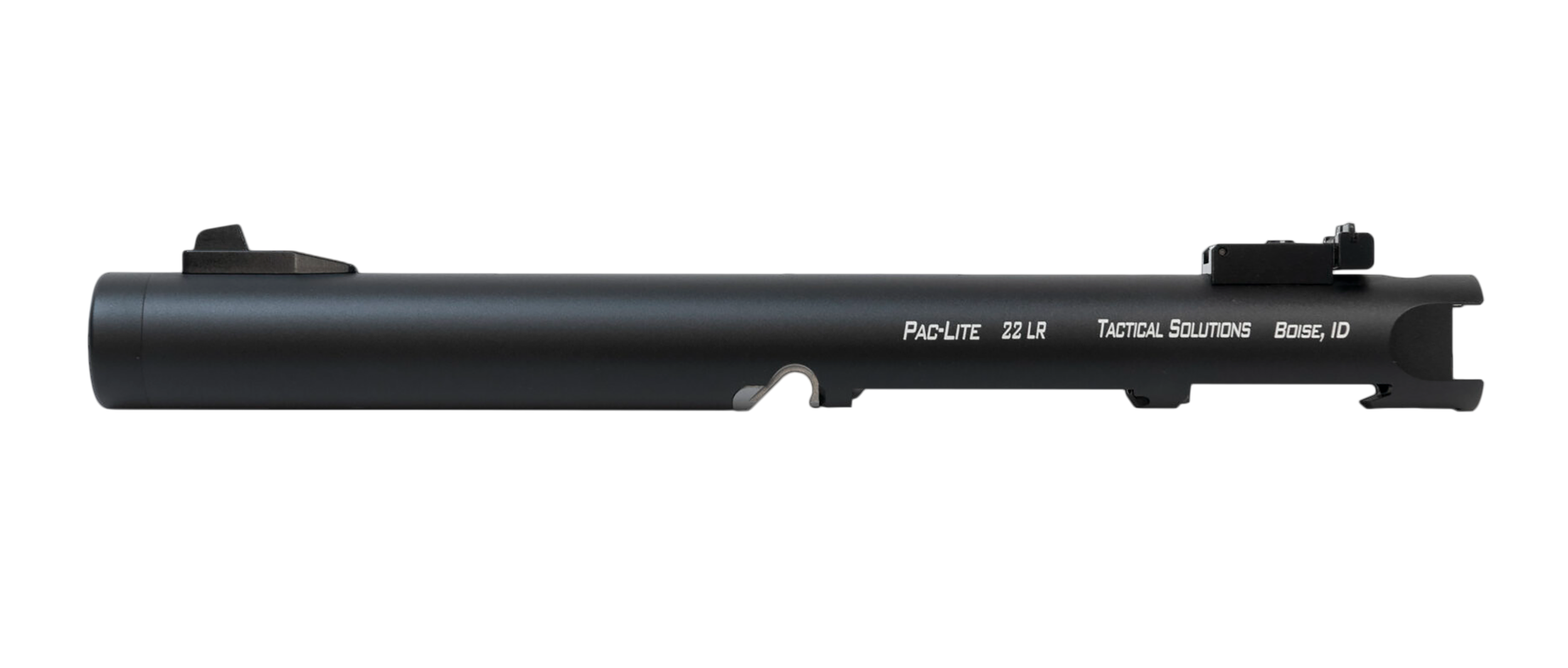 Tactical Solutions PLIV6TEMBNF Pac-Lite Barrel & Receiver 22 LR 6" Threaded Black Anodized Fits Ruger 22/45/Mark IV/Mark II/Mark IV 22/45