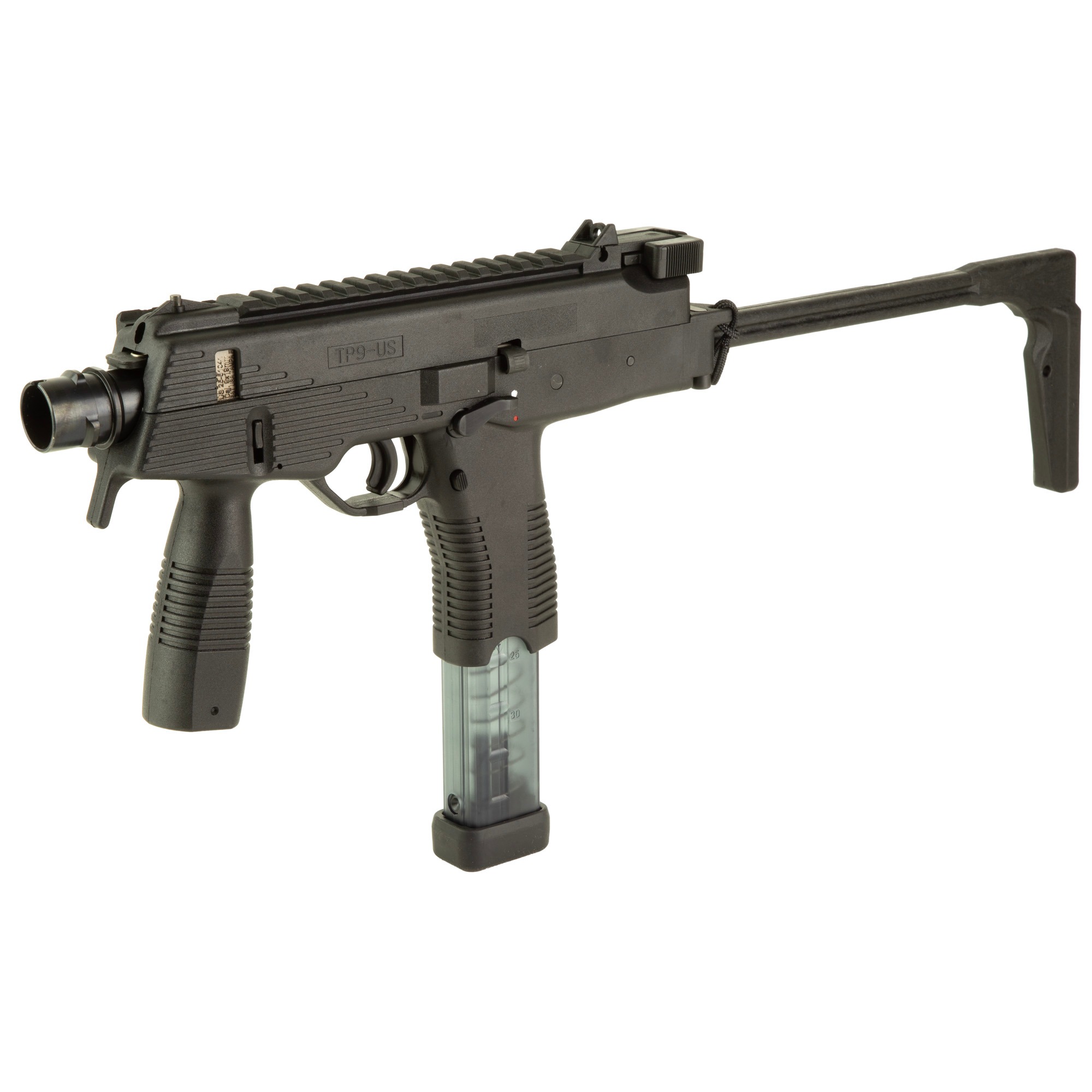 B&T TP9 SBR 9MM 5.11" 30RD BLK