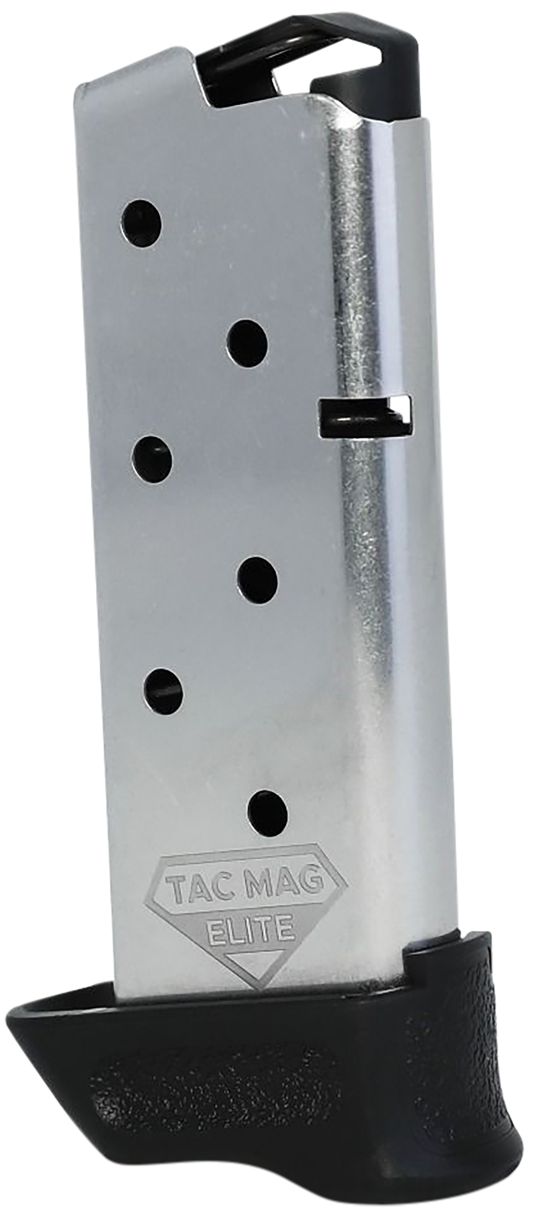 Kimber Mfg, Inc 1200851A Micro 9 Tac-Mag 7rd Extended 9mm Luger Silver