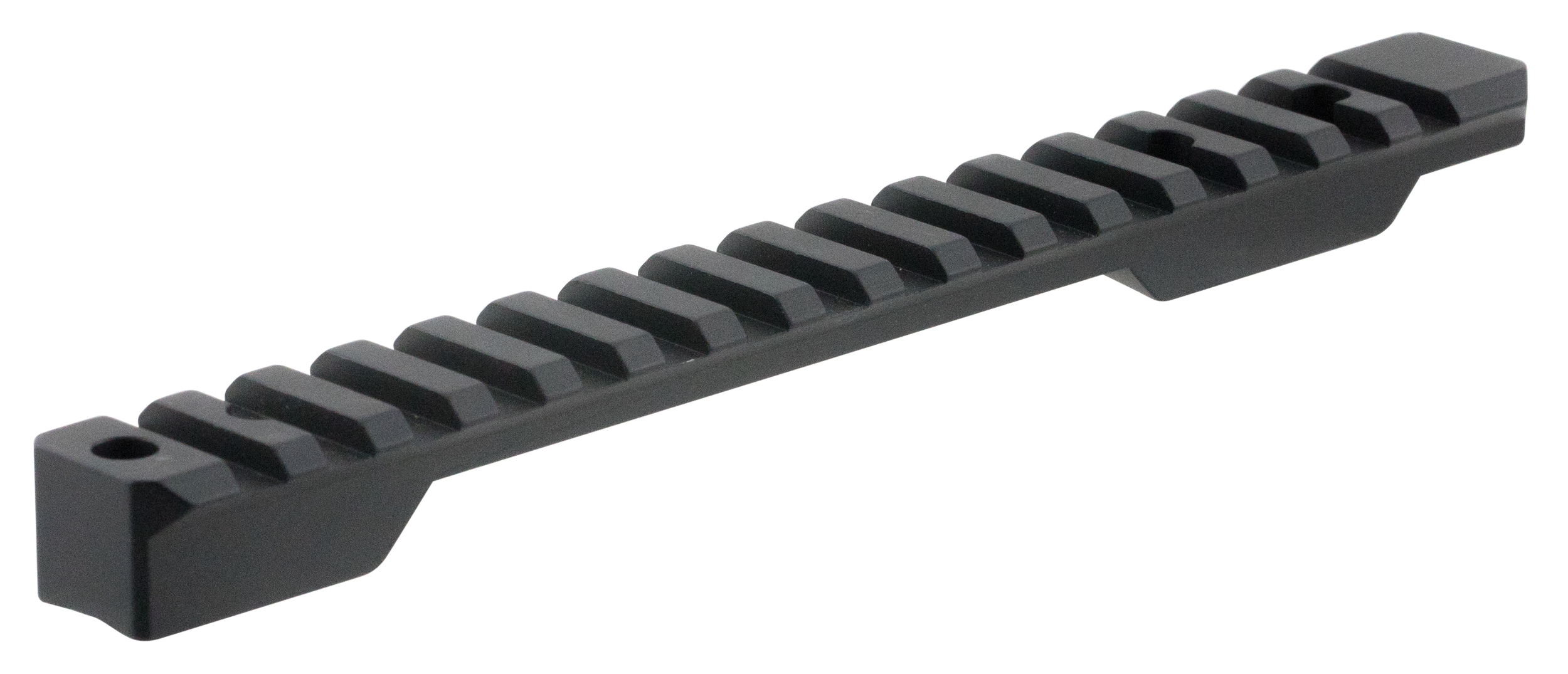 Talley POO252705 Picatinny Rail  Black Anodized Aluminum Weatherby Mark V Magnum Action 0 MOA