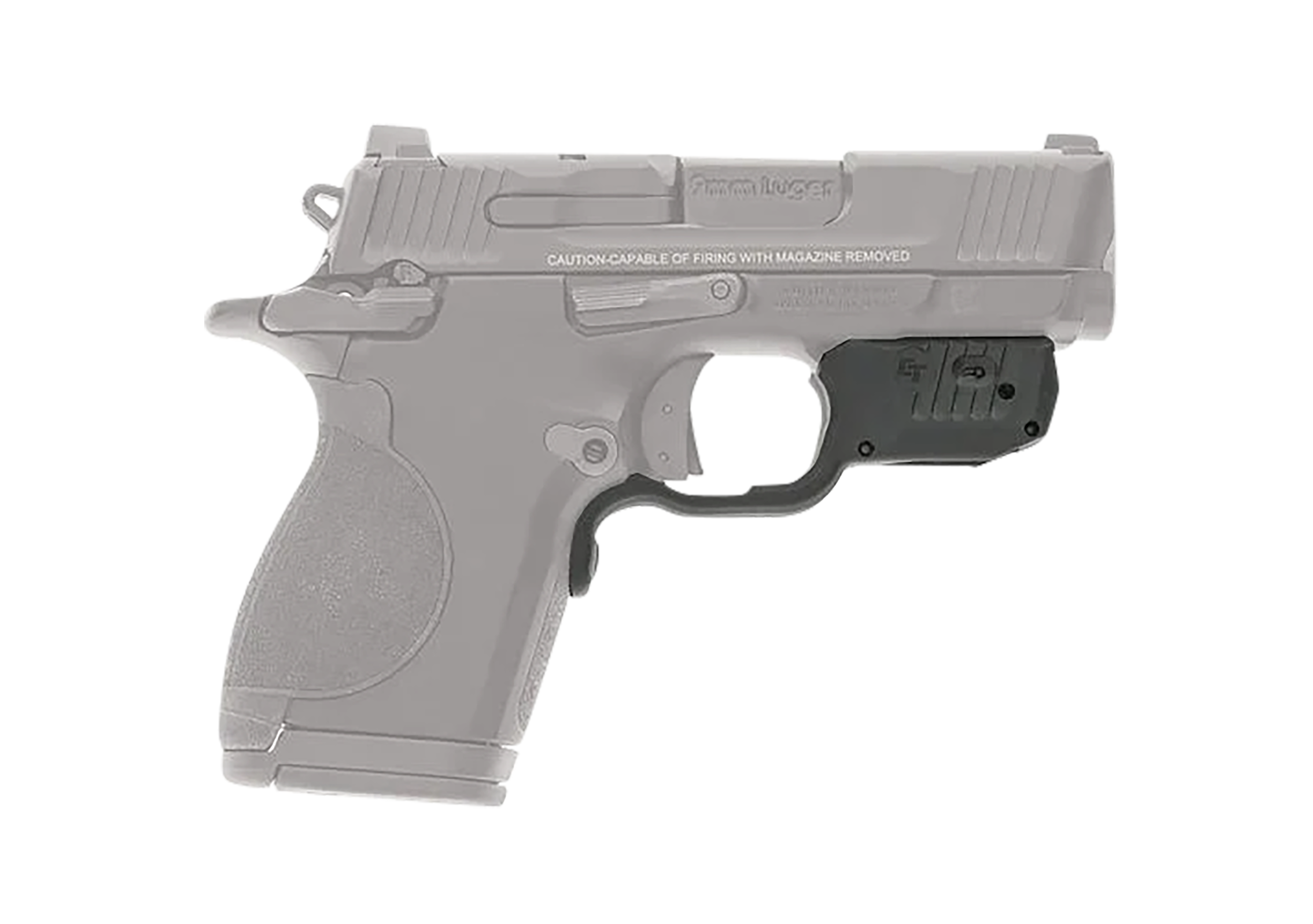 Crimson Trace 013000173 Laserguard  S&W CSX, Green Laser Black Polymer