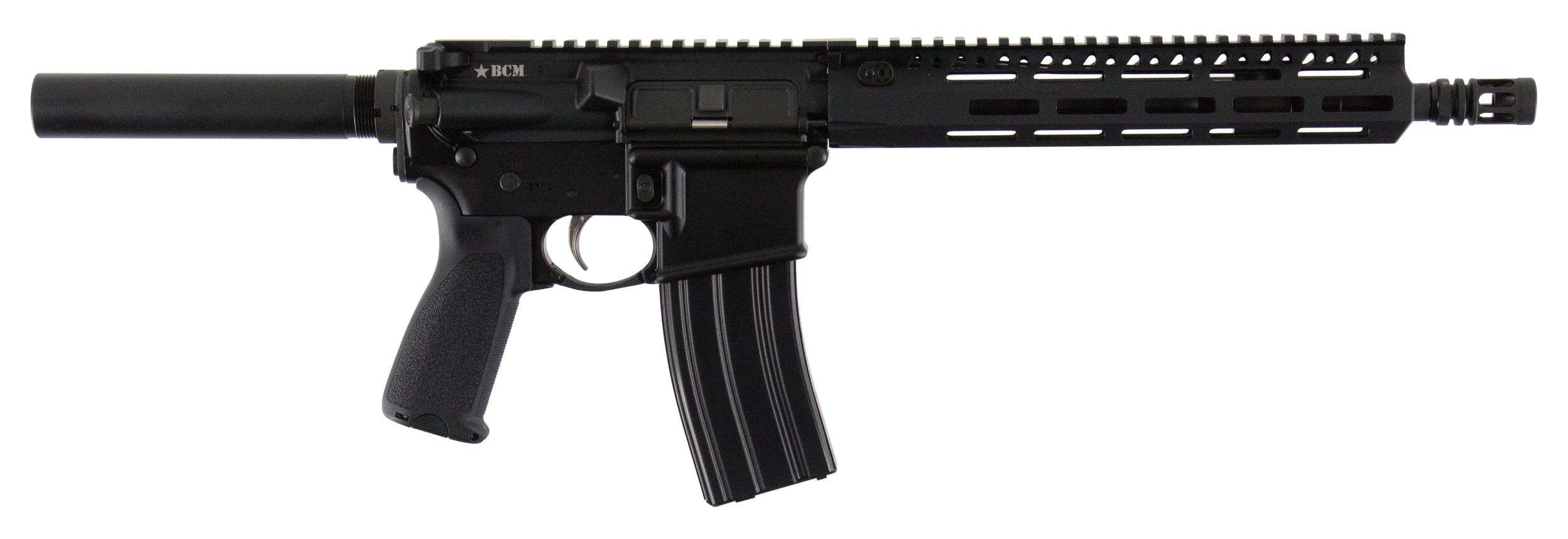 BCM 610850 RECCE-11 MCMR 5.56x45mm NATO 30+1 11.50" Government Profile Steel Barrel, Anodized 7075-T6 Aluminum Receiver, Hard Coat Anodized Buffer Tube Stock, Bravo Mod 3 Grip, Ambidextrous Safety