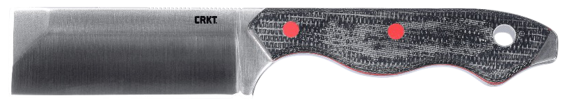 CRKT 4037 Razel  2.97" Fixed Plain Satin D2 Steel Blade/Weathered Resin Infused Fiber Handle Includes Sheath