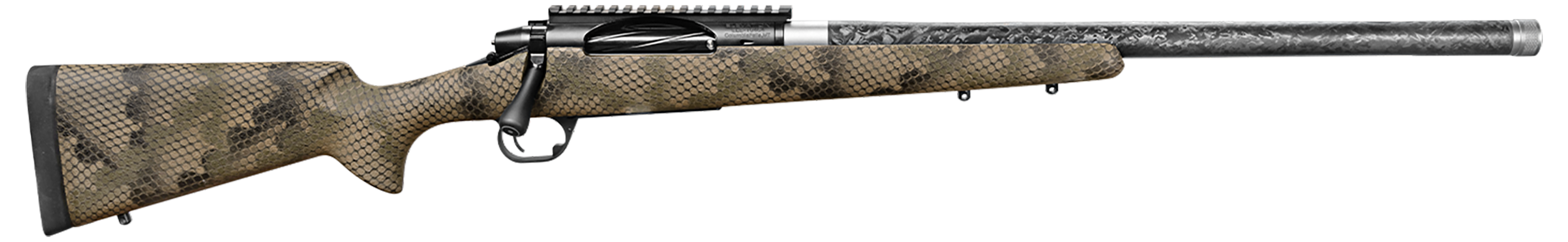 Proof Research 137581 Elevation 2.0 300 Win Mag 3+1 22" Carbon Fiber Match Grade Threaded Barrel, Picatinny Rail Receiver, Tactical Flat Dark Earth Fixed Carbon Fiber Stock, Right Hand