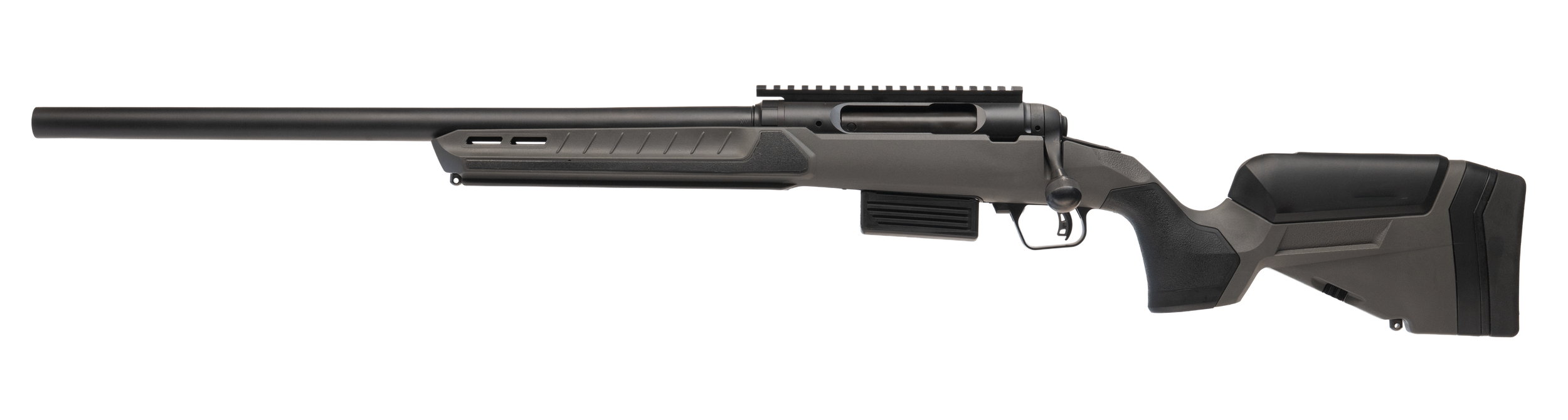 Savage Arms 32804 220 Harvester Full Size 20 Gauge Bolt 2rd 22" Slug Barrel, AccuStock w/AccuFit V2 Flat Dark Gray Synthetic Stock, Left Hand