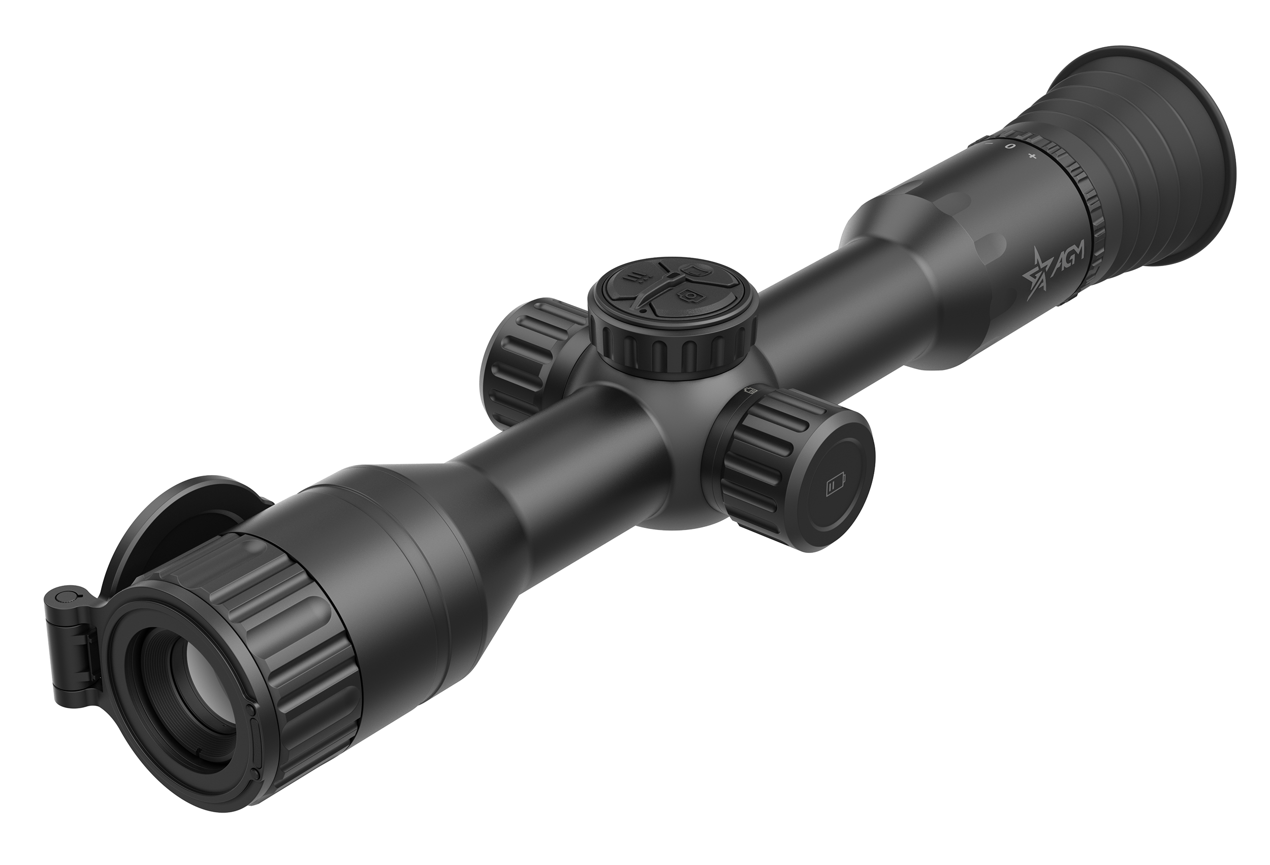 AGM Global Vision SPEC-4K-M Spectrum 4K Mini Night Vision Black 3.5-20.5x40mm, 30mm Tube, Multiple Reticle