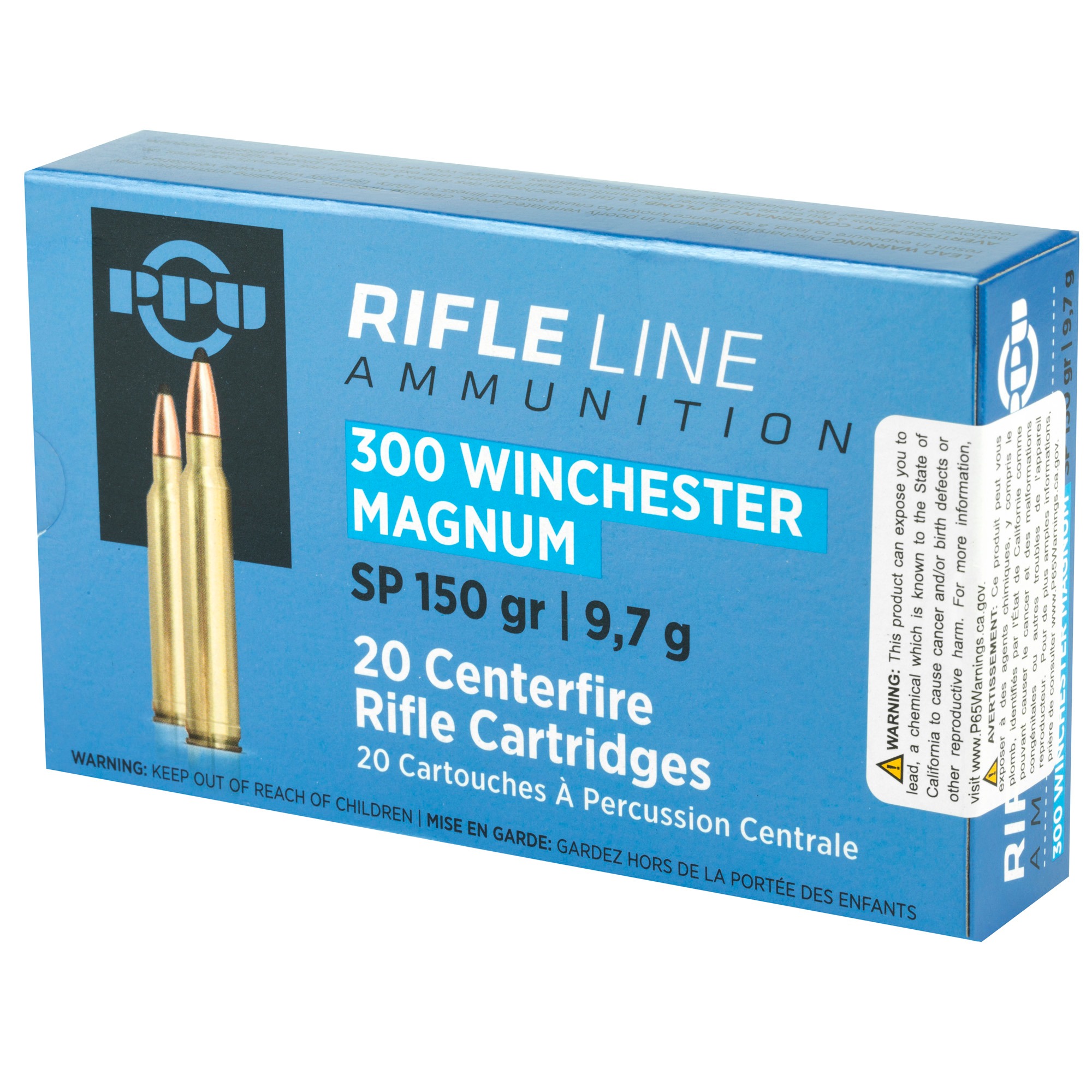 PPU 300WIN MAG SP 150GR 20/200