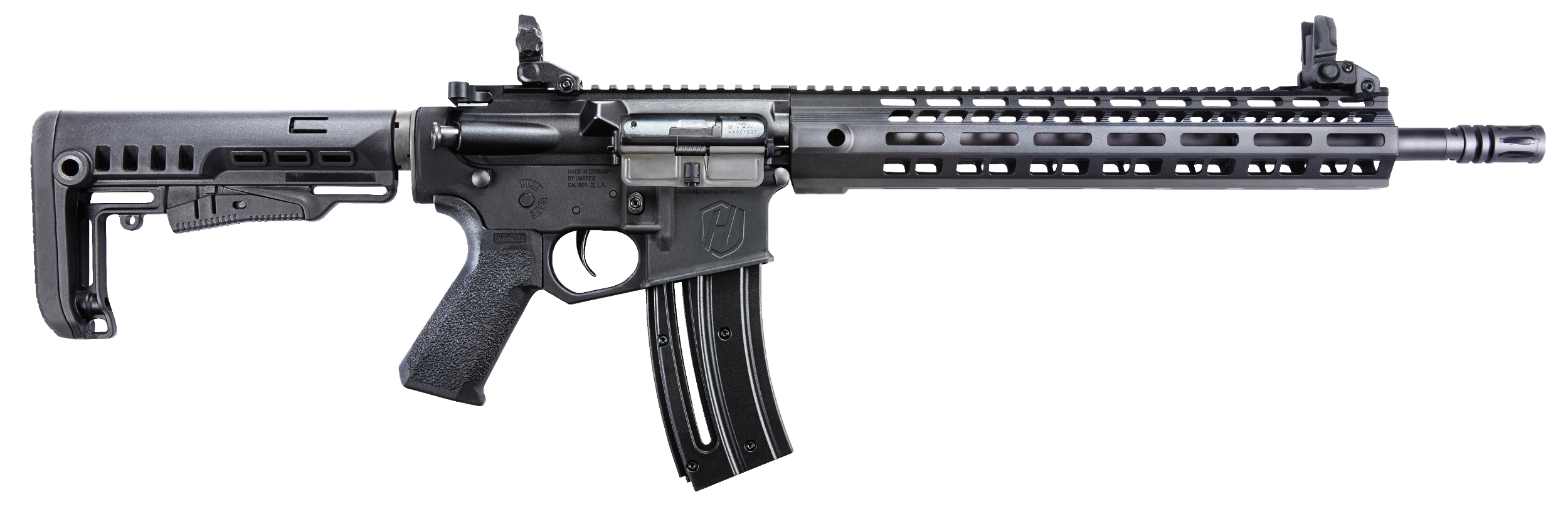 Hammerli Arms 5760500 Tac R1  22 LR 20+1 16.10" Threaded Barrel w/Removeable Flash Hider, Aluminum Upper & Lower Receivers, 13" M-Lok Handguard, 5 Position Stock Includes 1 Magazine