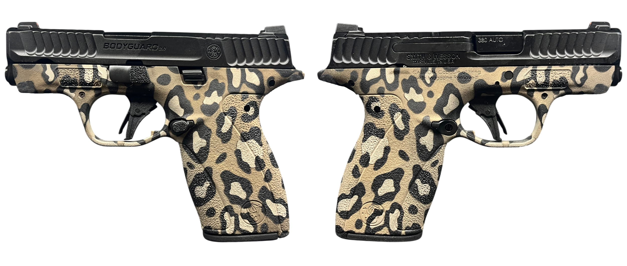 SMITH & WESSON BODYGUARD 2.0 LEOPARD PRINT NMS 380ACP 2.75" 1-10RD 1-12RD