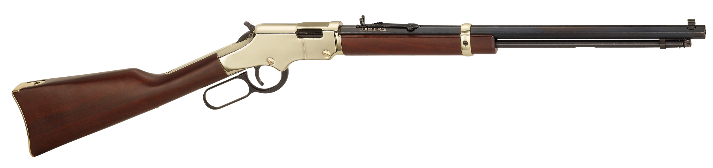 Henry H004V Golden Boy 17 HMR 12+1 20" Octagon Barrel Brasslite American Walnut Right Hand