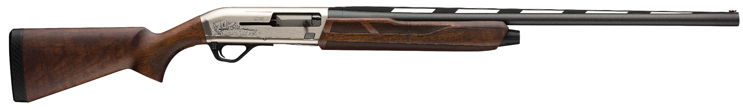 Winchester Repeating Arms 511236392 SX4 Upland Field 12 Gauge 28" 4+1 3" Matte Nickel Engraved Rec Satin Walnut Stock Right Hand (Full Size) Includes 3 Invector-Plus Chokes