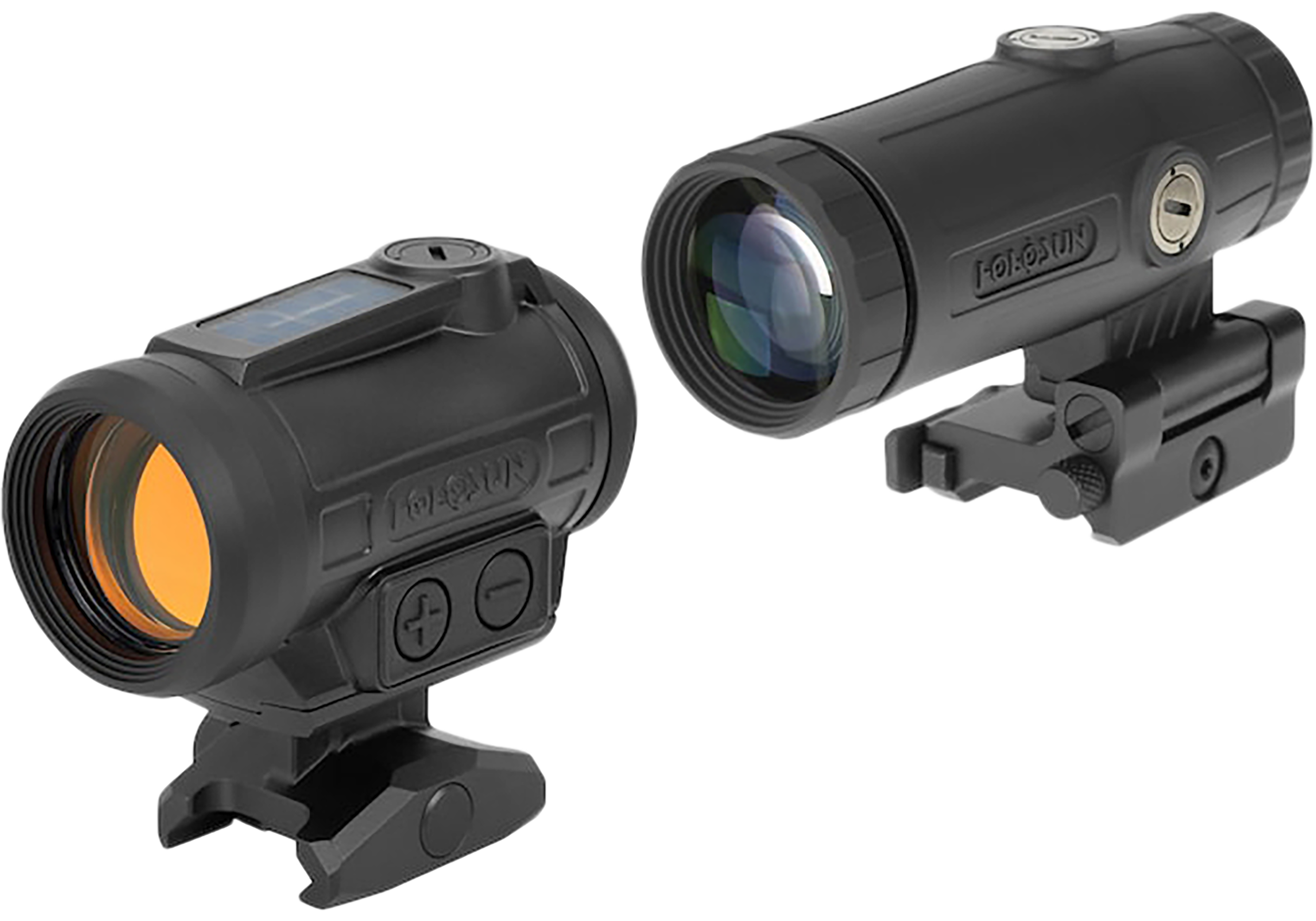 Holosun AROEVOSPRRD&HM3X   Black 1x 2 MOA Red Dot Reticle