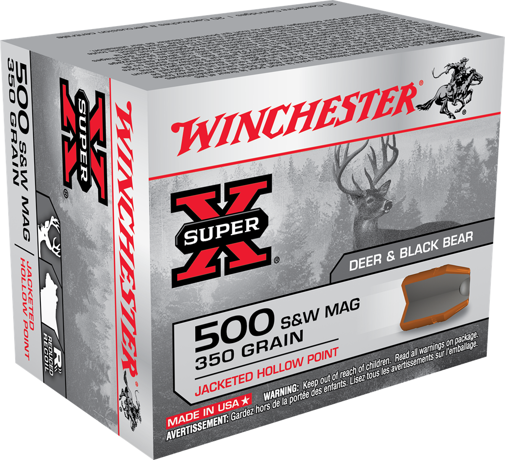 WINCHESTER SUPER-X 500SW 350GR JHP