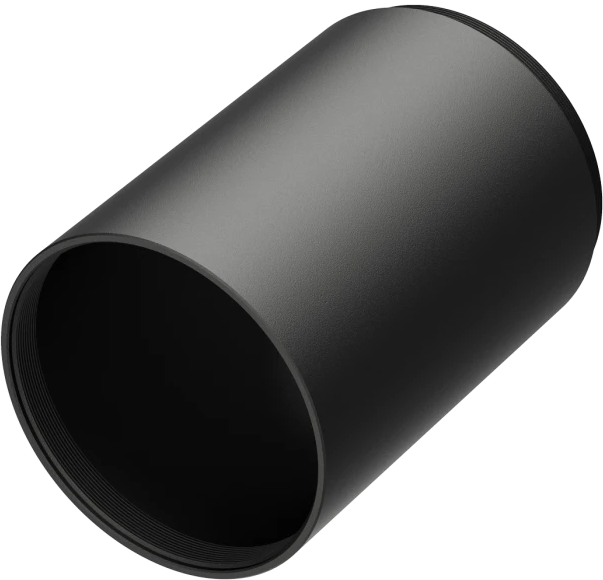 Leupold 118769 Alumina Lens Shade Black Aluminum 44mm Objective Screw On Mount