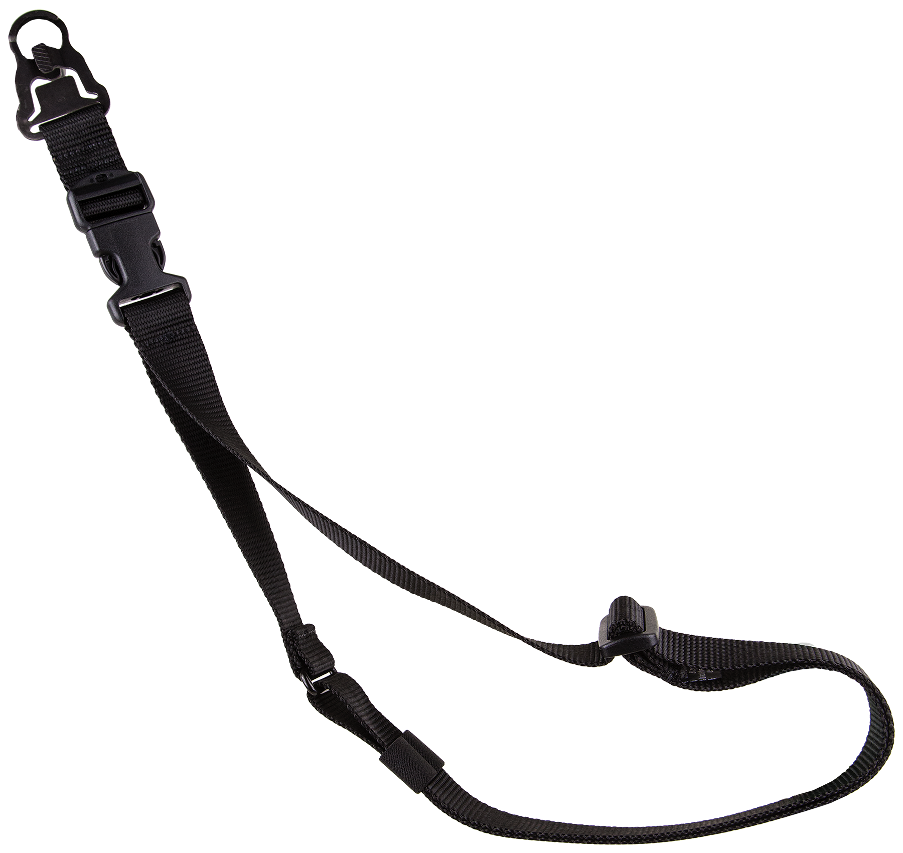 Blackhawk 70GS15BK Storm Rifle Sling Black Nylon Webbing 2" Wide QD Single-Point Design