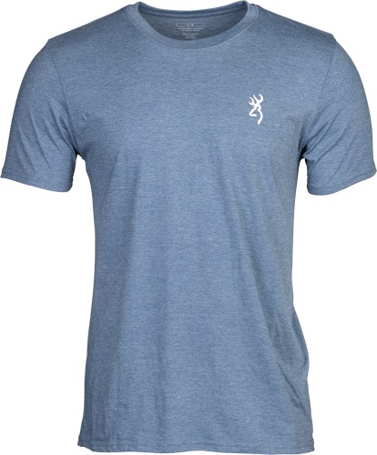 BROWNING SS T-SHIRT HUNT TOUGH BLUE XLARGE