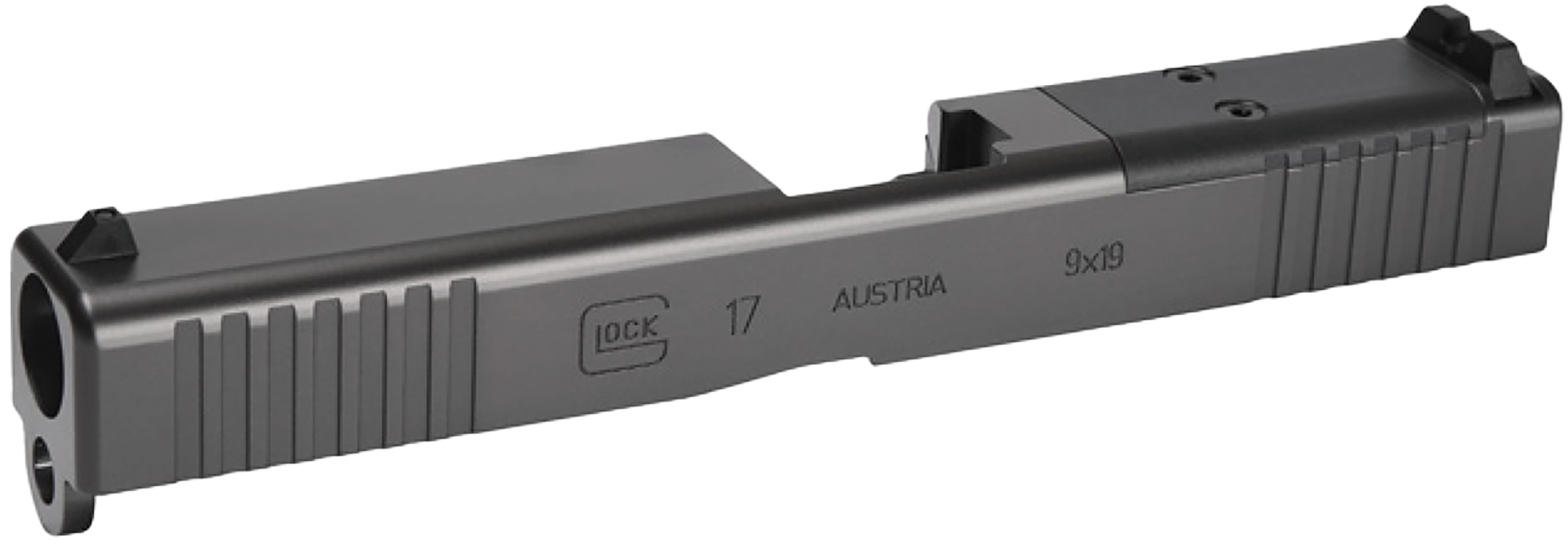 Glock 79009 Spare Slide Fits Glock 17 Gen 3 Black Matte Optic Ready Slide