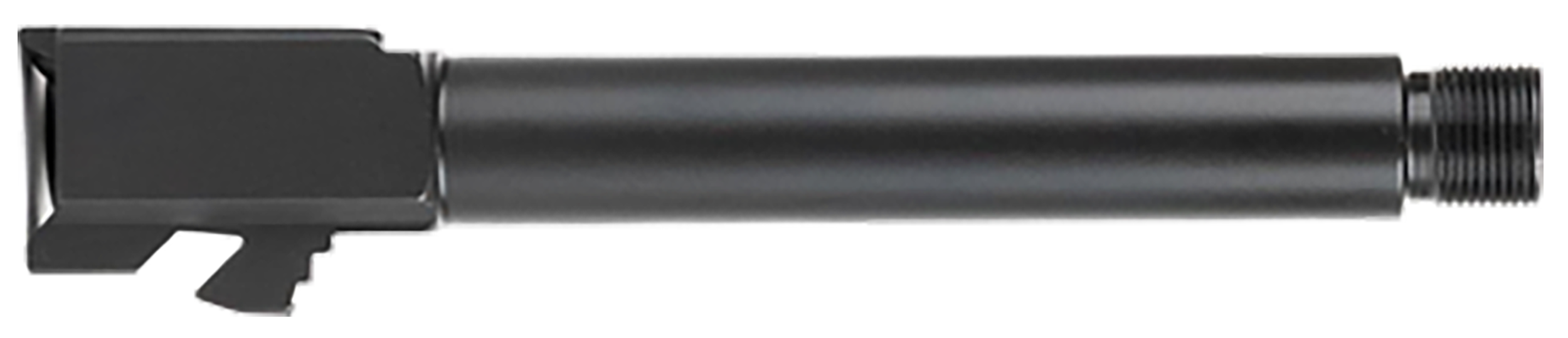 Ballistic Advantage BAPSG195T1Q Premium Series  9mm Luger Fits Glock 19 Gen 3-5 Threaded Black QPQ Stainless Steel