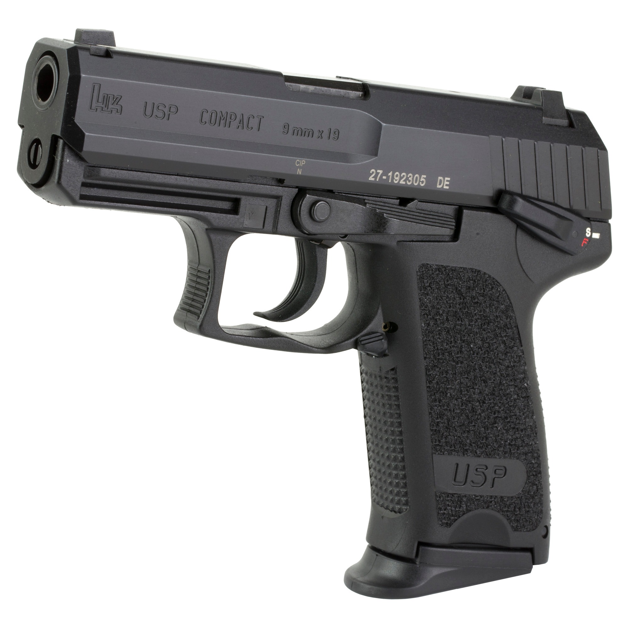 HK USP-C 9MM 3.58" 13RD V1 DA/SA