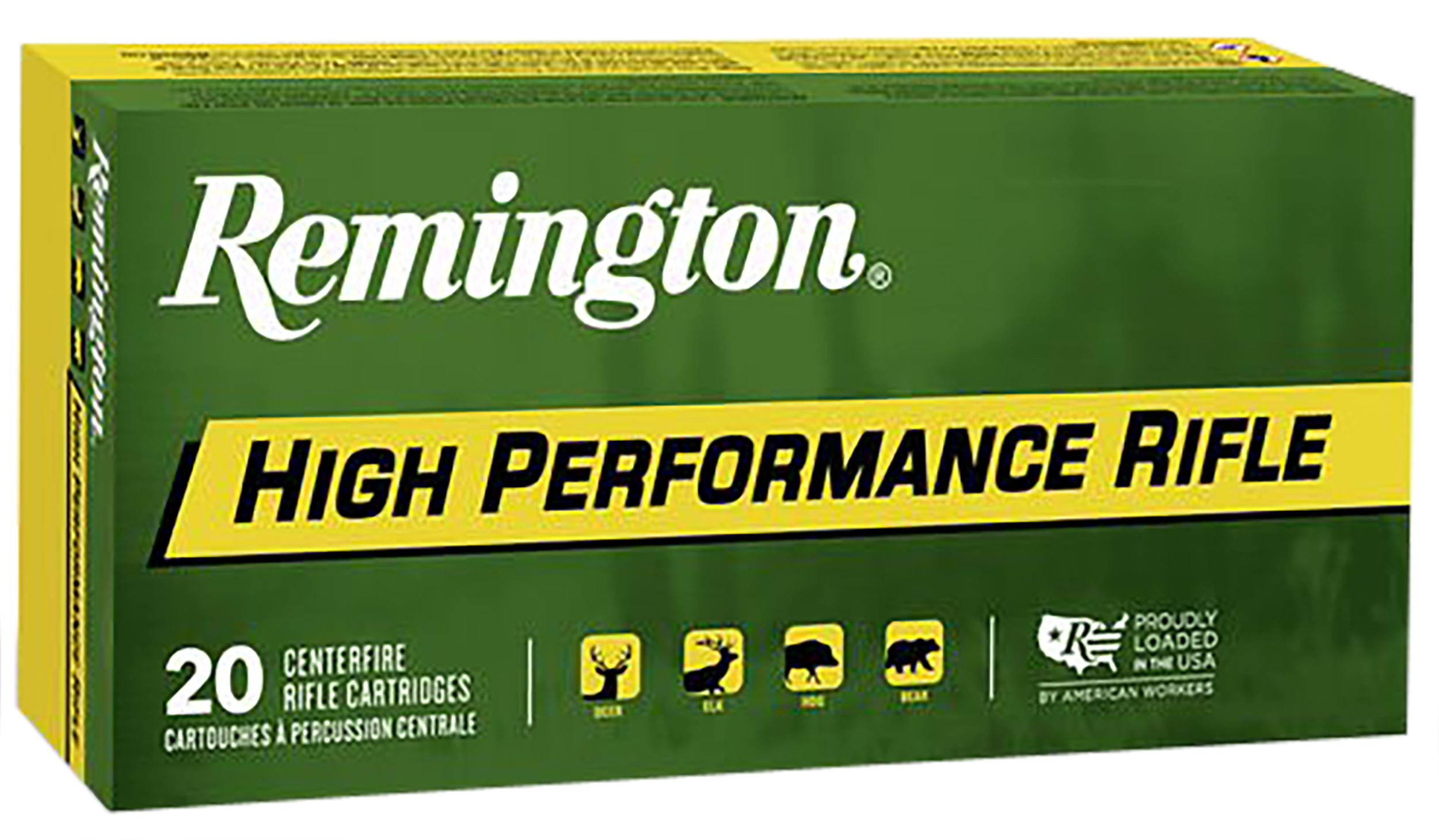 Remington Ammunition 21311 High Performance Rifle 22-250Rem 55gr Pointed Soft Point 20 Per Box/10 Case